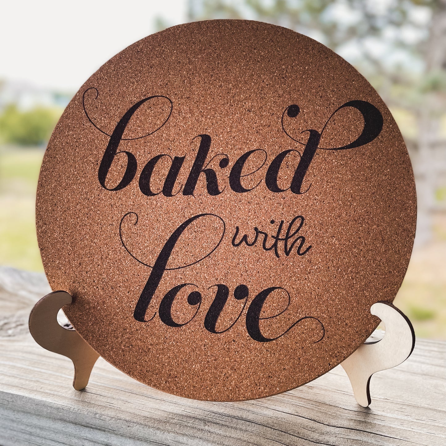 Custom Cork Trivet