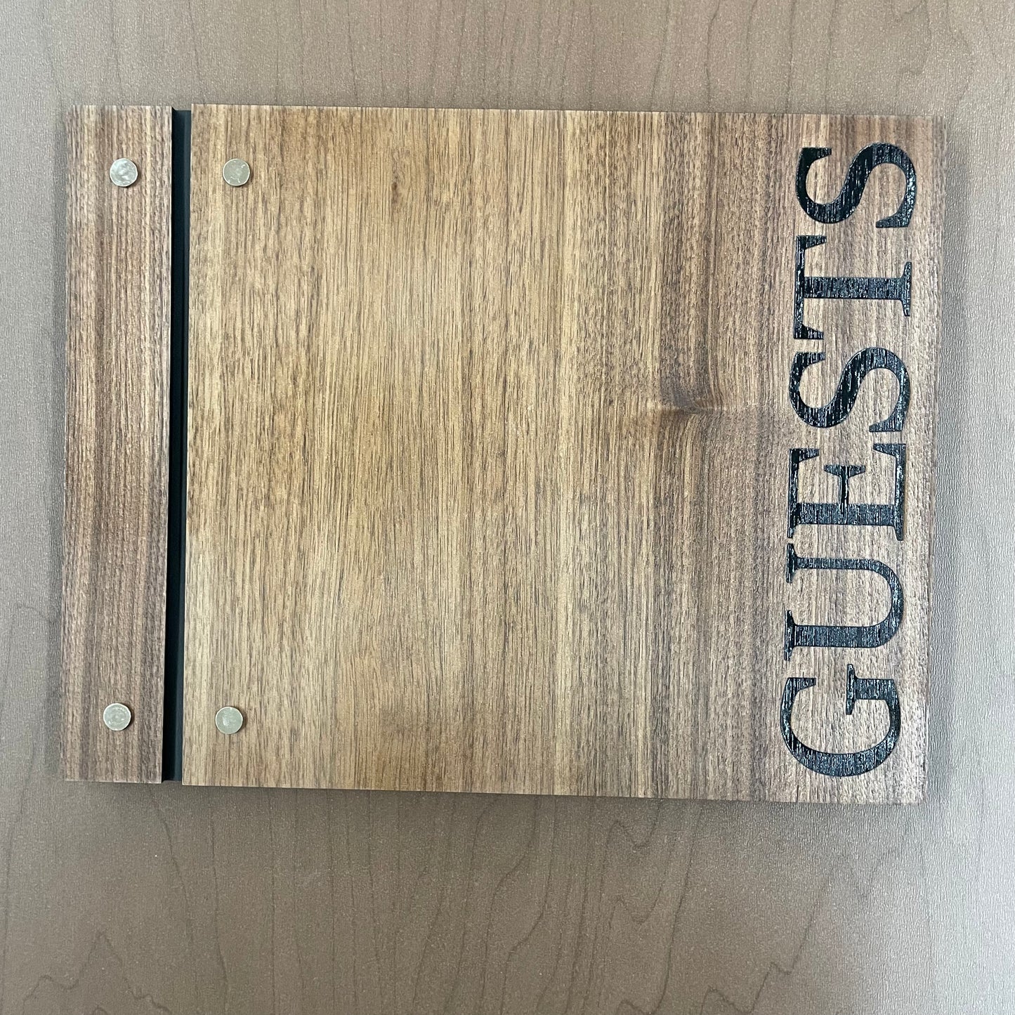 Engraved Guest Book