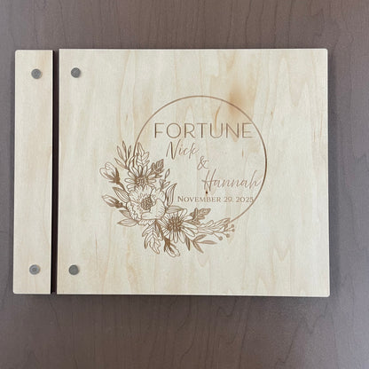 Engraved Guest Book