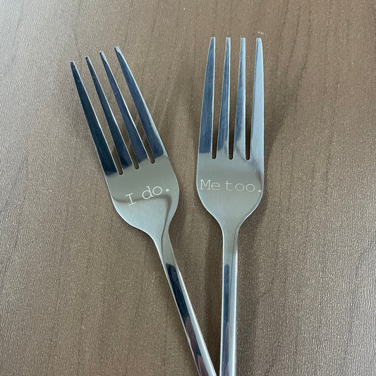Engraved Forks (set of 2)