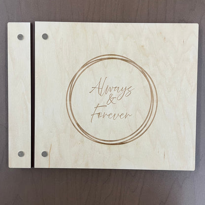 Engraved Guest Book