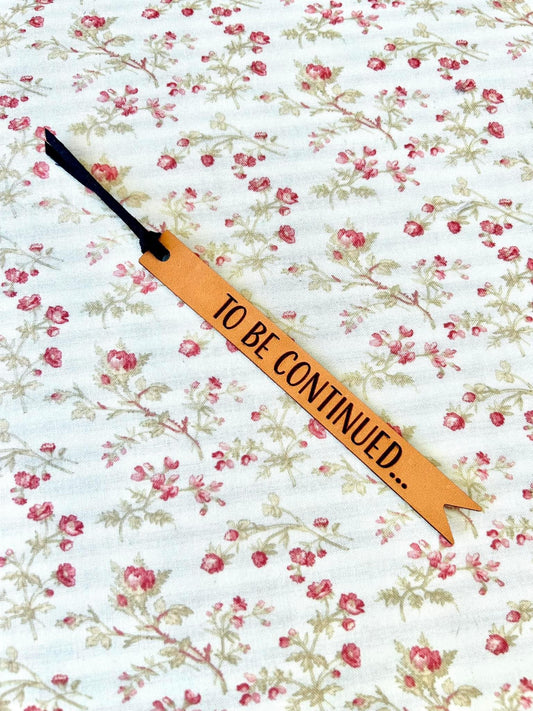 Leather Bookmark (Skinny)