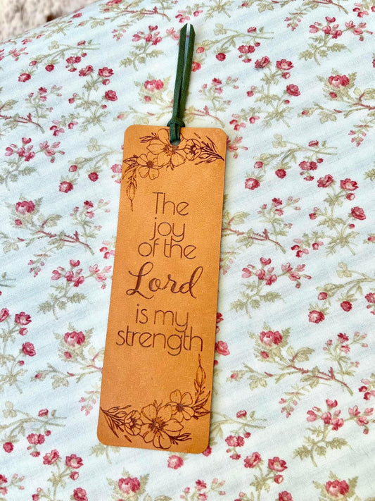 Leather Bookmark
